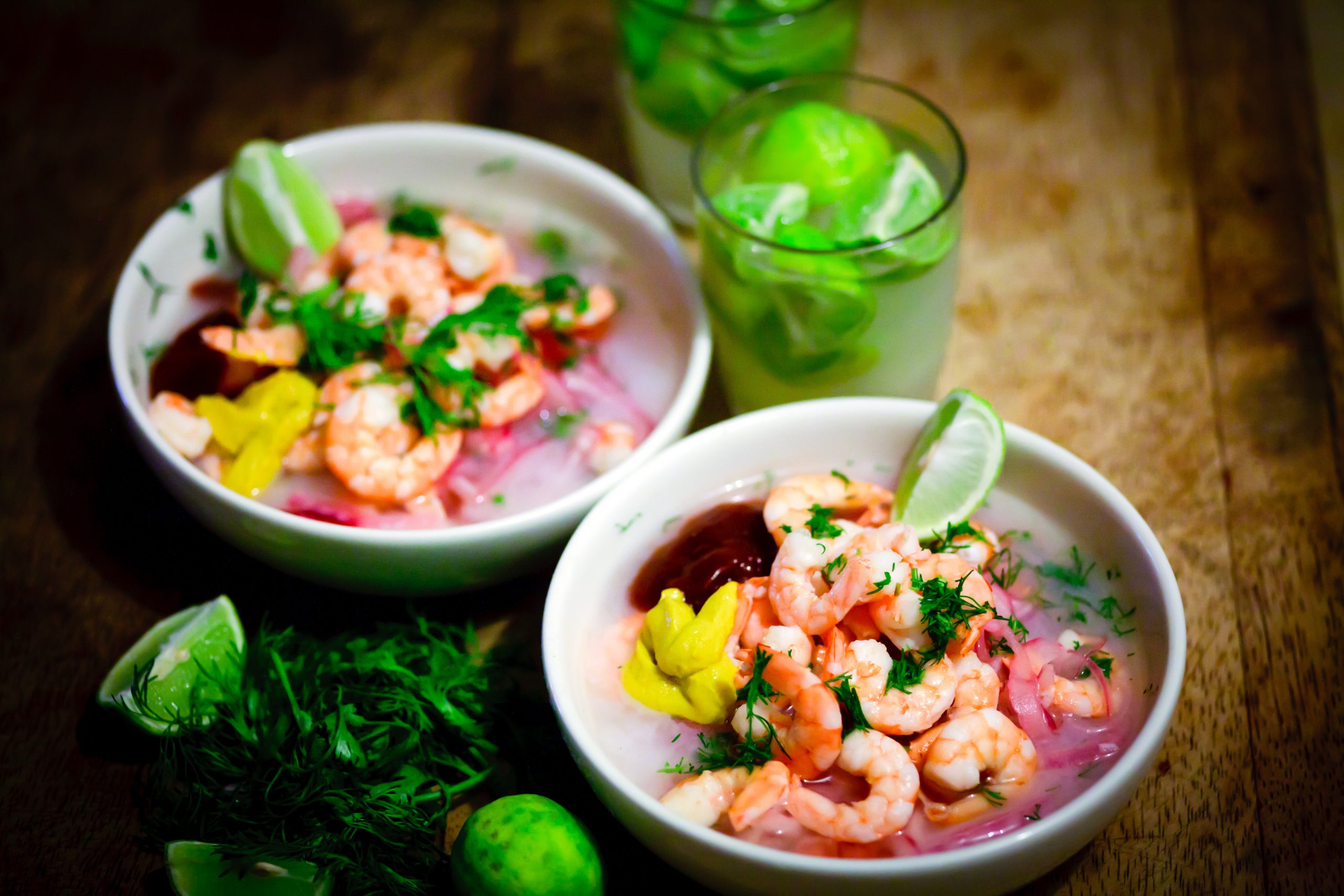 RECETTE - Ceviche de crevettes équatoriennes